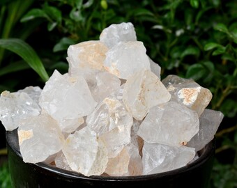 Crystal Quartz Rough Natural Stones 1 inch Crystal Quartz Raw Stones Natural Crystal Quartz Crystals,Reiki healing Stone&#39;s, Feng Shui