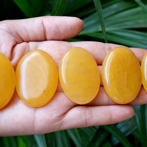 One 1 Yellow Aventurine Worry Stone For Crystal Healing Etsy One 1 Yellow Aventurine Worry Stone For Crystal Healing Etsy