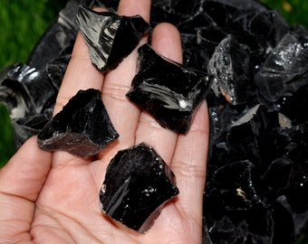Wholesale Lot 500g Raw Black Tourmaline Stones 1" Rough Tourmaline Grounding Crystal Energy Healing and Protection Stone Spiritual Gift Idea