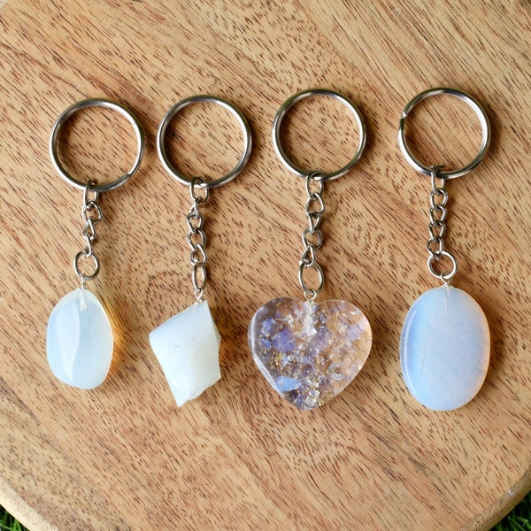 Gemstone Keychain Etsy