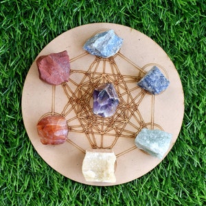 Genuine Healing 7 Rough Chakra Crystal Stone Set, Bulk Lots Raw Gemstone Kit, Raw Chakra Crystal Set For Beginner&#39;s Collection,Chakra&#39;s Gift