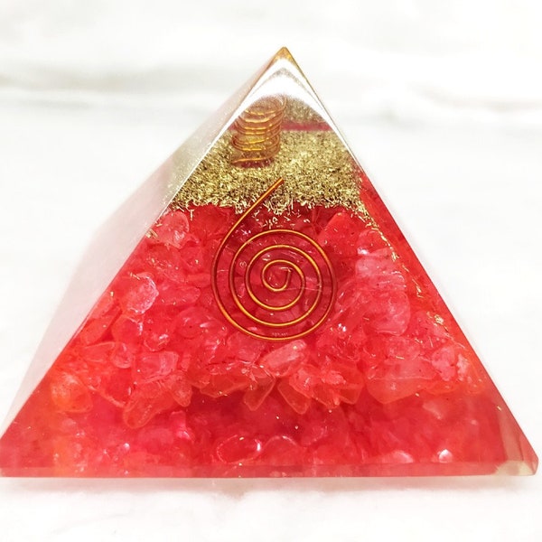 Red Pyramid - Etsy
