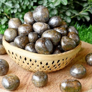 Bronzite Tumbled Stones A Grade Healing Crystals, Gemstone Natural Tumbled Stones in pack sizes of 1,2,3,5 and 10 Pieces
