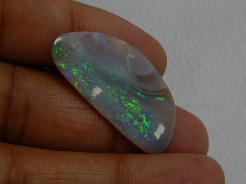 Australian Solid Opal Gemstone Natural Fancy Shape Good Quality