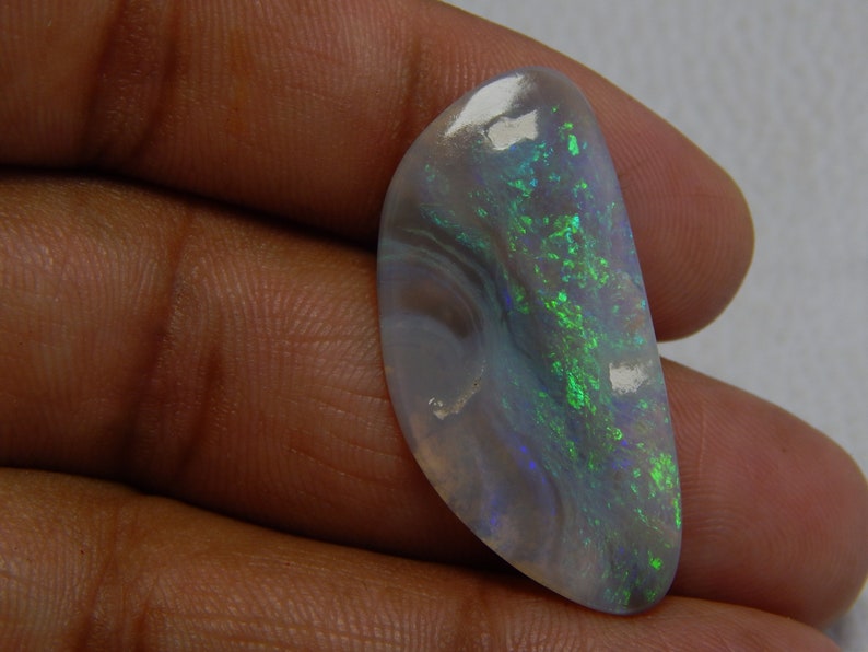 Australian Solid Opal Gemstone Natural Fancy Shape Good Quality
