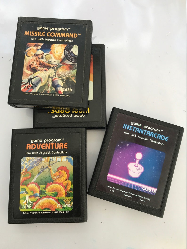 inc Freebie! AtariPie A slice of retro gaming history Classic Atari 2600 RetroPie Cart Why play one game when you can play them ALL!