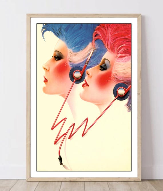 Athena 80's Wired for Sound Poster - Etsy