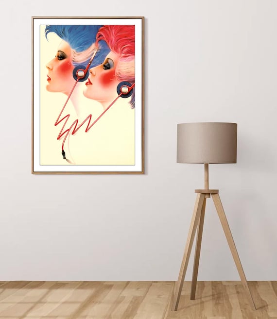 Athena 80's Wired for Sound Poster - Etsy