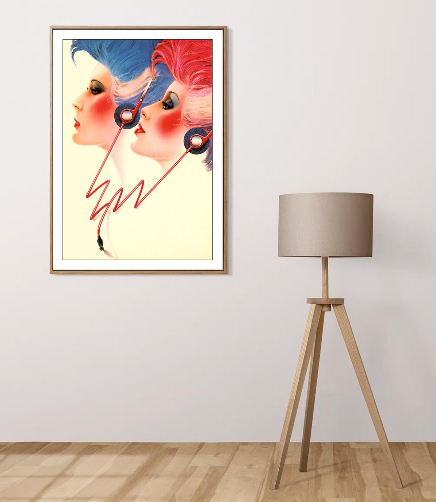 Athena 80's Wired for Sound Poster - Etsy UK