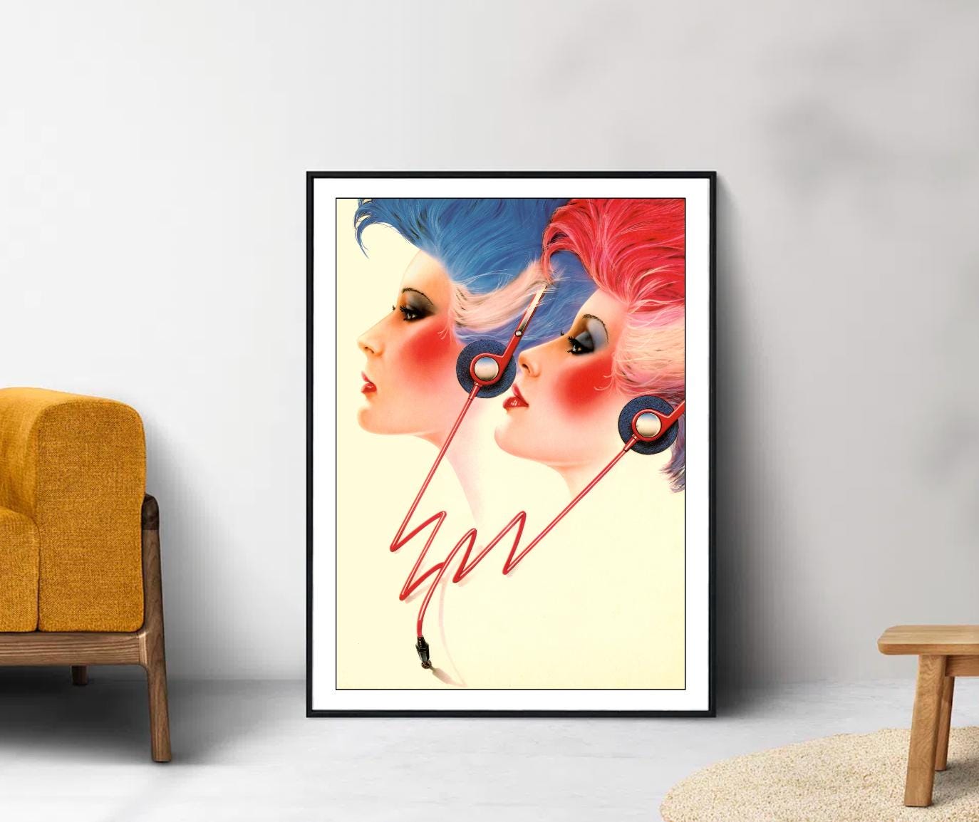 Athena 80's Wired for Sound Poster - Etsy