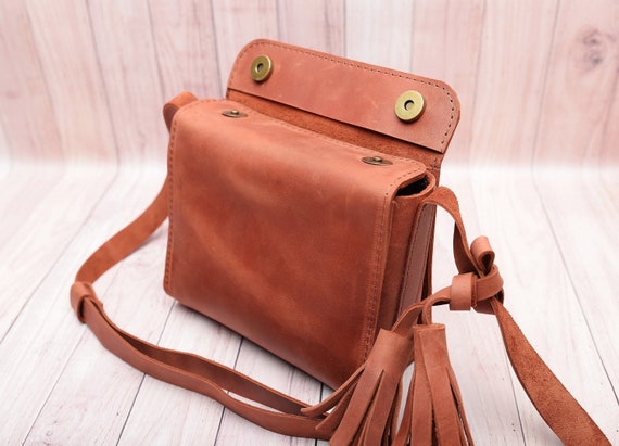 Crossbody Bags Leather Crossbody Bag Womens Purse Crossbody - Etsy