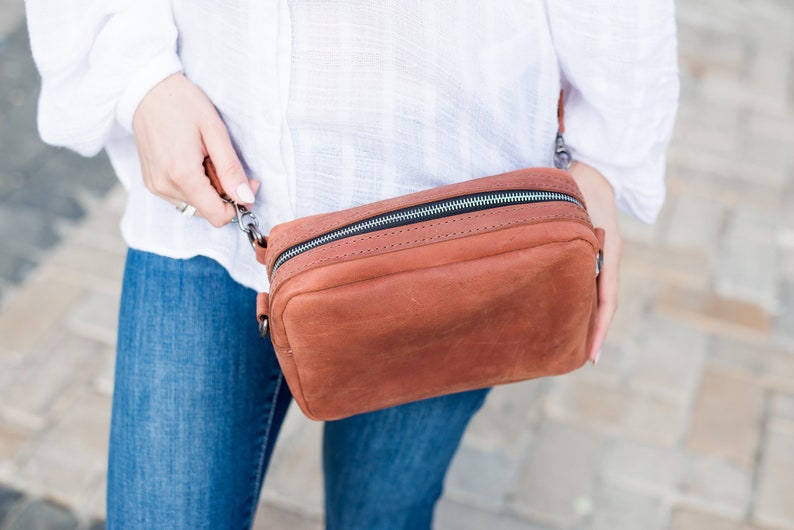 Leather Purse Fanny Pack Fanny Packs for Women Hip Bag Etsy