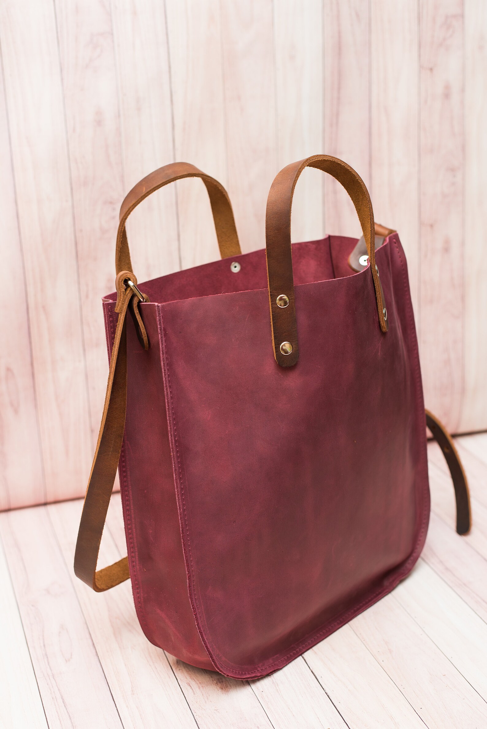 Leather Tote Bag Laptop Bag Leather Bag Leather Purse Etsy
