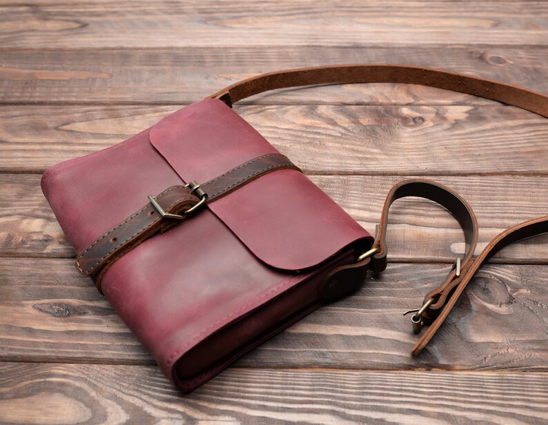 Leather Crossbody Bag Leather Purse Leather Bag Crossbody Etsy UK