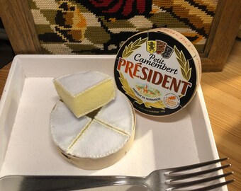 Camembert feutrine jouet enfant dinette