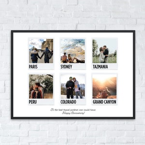 Custom Polaroid Gift Template Personalized Polaroid Photo Print Custom Anniversary Gift For Him Anniversary Present Custom Gift For Her DIY