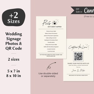 Wedding Game I Spy Wedding Table Sign Canva Custom Wedding Sign Blow Up Their Phone Sign