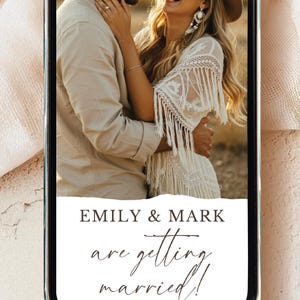 CANVA Wedding Invitation WEB Wedding Invitation with Trackable RSVP Digital