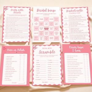 Girl Gone Mild Bachelorette Party Game Printable Game Bach Trip Game Adult