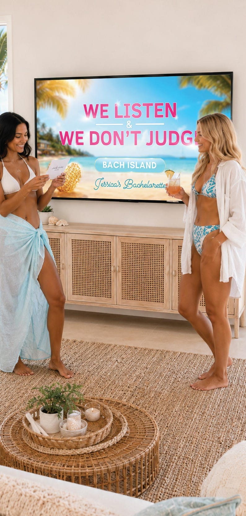 Bachelorette Island Activity Friends Game Reality TV Bach