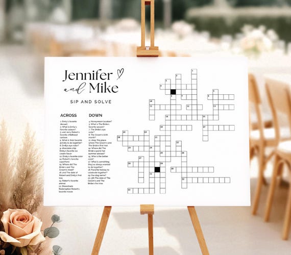 Wedding Crossword Template Minimalist Wedding Crossword Puzzle Template Crossword Puzzle Wedding Crossword Sip Search Large Crossword Puzzle