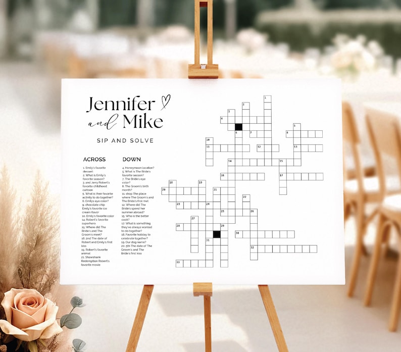 Wedding Crossword Template Minimalist Wedding Crossword Puzzle Template Crossword Puzzle Wedding Crossword Sip Search Large Crossword Puzzle