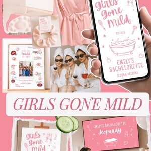 Bach Party Game Set Bachelorette Party Decor Bachelorette Decoration Girl Gone Mild Bachelorette Party Bundle Bachelorette Game Bundle Crazy Bach Party