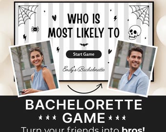 Junggesellinnenabschiedsspiel Geschlechtertausch Halloween Junggesellinnenabschiedsspiel Canva Benutzerdefiniertes Spiel Junggesellinnenabschied bis zum Tod, Tod möge uns Party Skelett-Junggesellinnenabschied Ich will Gesichtstausch