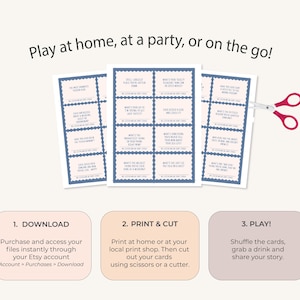 Blue Girls Gone Mild Bachelorette Games Bach Party Game Printable Bachelorette Fun Activities Hens Party Game Viral TikTok Girls Night Game image 7