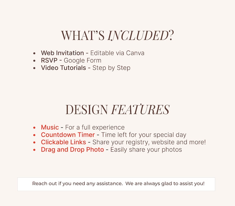 a website page for a web design company