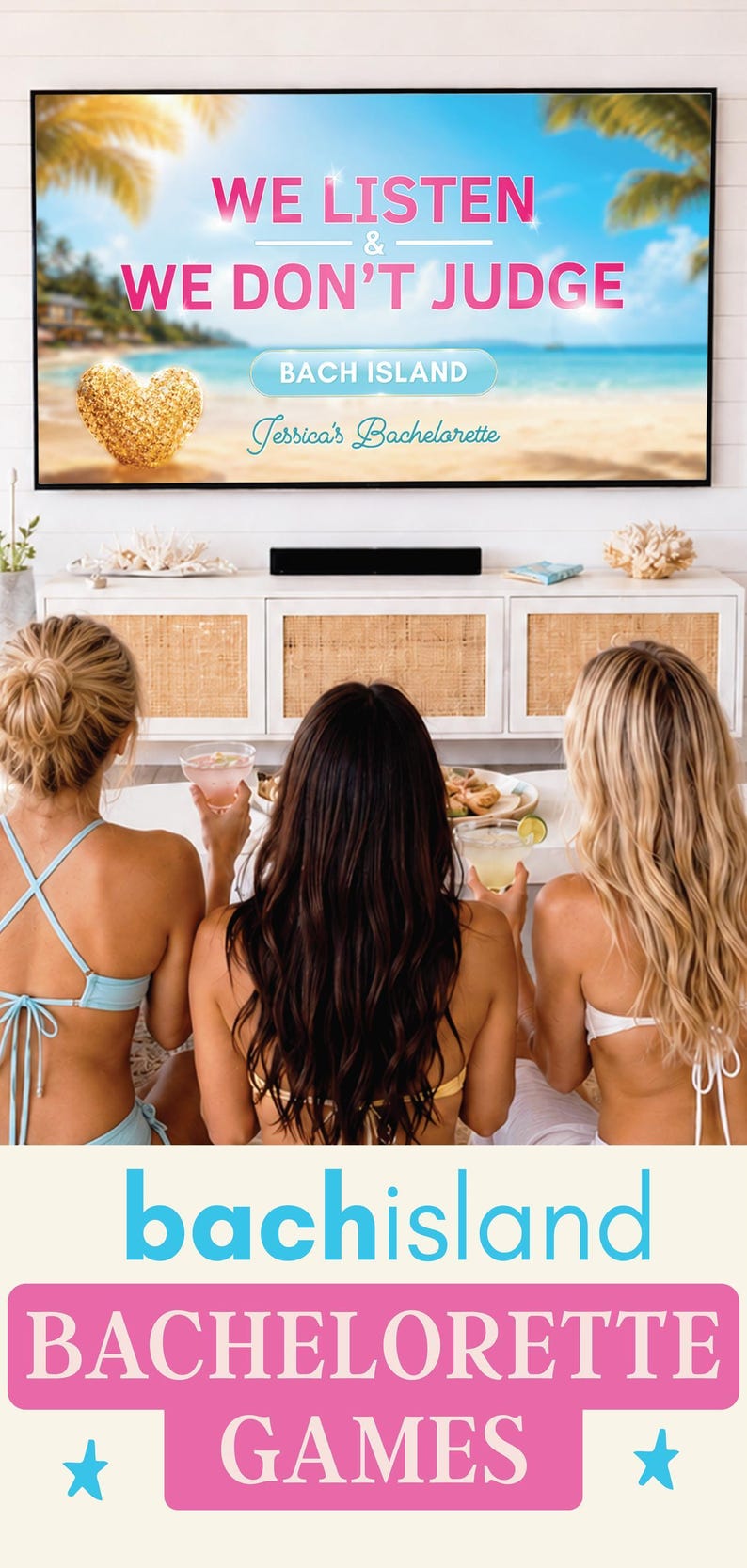Bachelorette Island Activity Friends Game Reality TV Bach