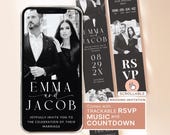 Luxury Wedding Electronic Invitation Timeless Wedding Invite Classic Wedding Digital Invitation Wedding Planning Idea Wedding Decor Luxury