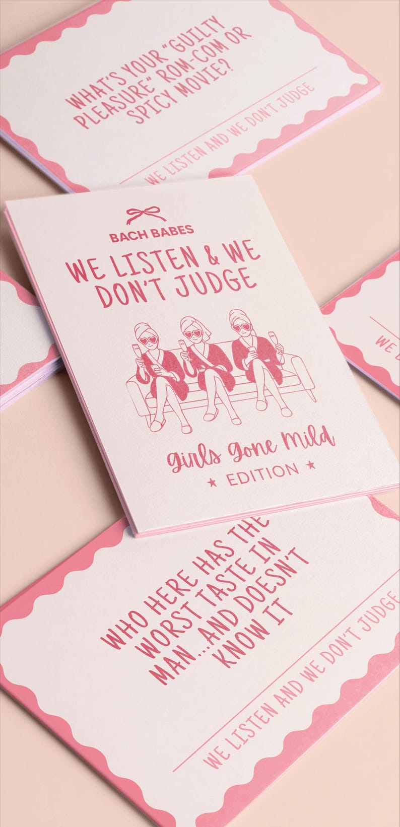 Girls Gone Mild Bachelorette Party Games Printable Pack Fun Bach Trip