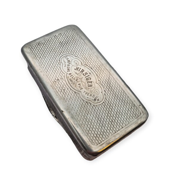 Antique and Rare Austrian Solid Silver Snuff Box … - image 8