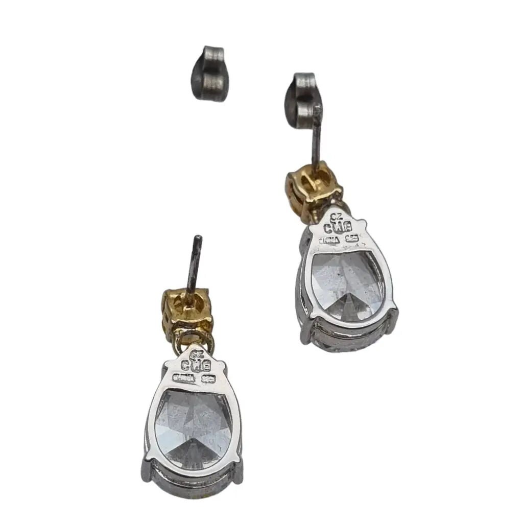 Bijoux Et Objets - Orecchini Pendenti Con Pietra Di Luna - Foto 6