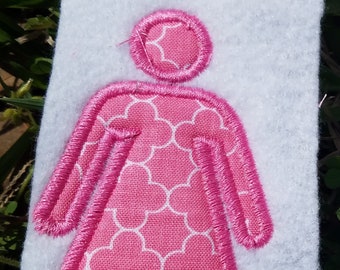 RS 867 bathroom sign for woman