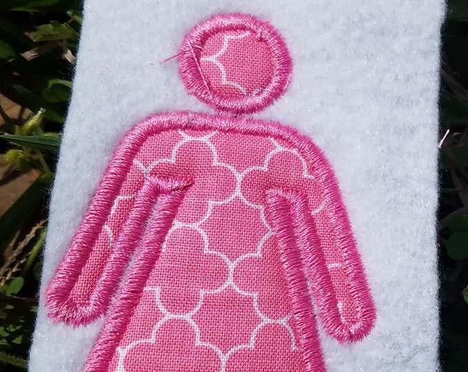 RS 867 bathroom sign for woman