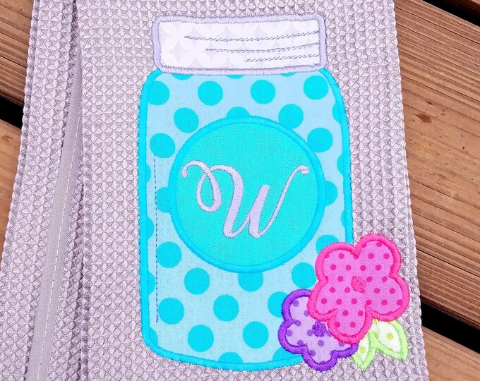 RS 553 Mason Jar Monogram
