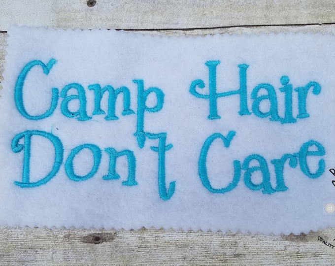 RS 773 Camp Hair Don't Care