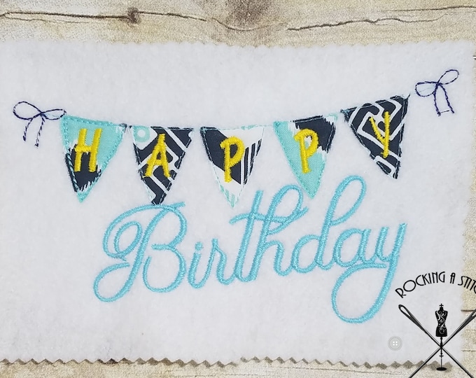 RS 572 Happy Birthday Banner