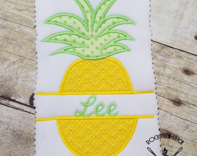 RS 565 Pineapple applique split