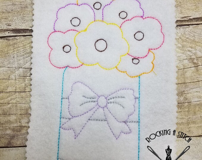 RS 560 Mason jar of flowers Sketch