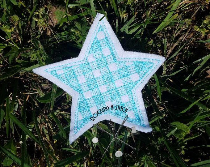 RS 854 Plaid Star