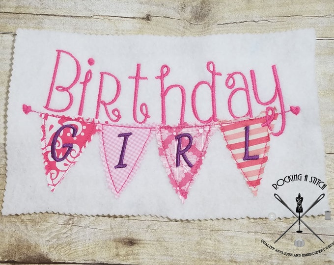 RS 570 Birthday Girl  Banner