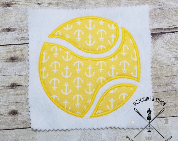 RS 658 tennis ball 1 APPLIQUE