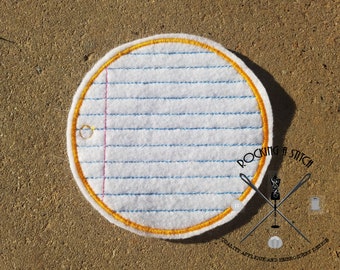 RS 799 Circle lined paper