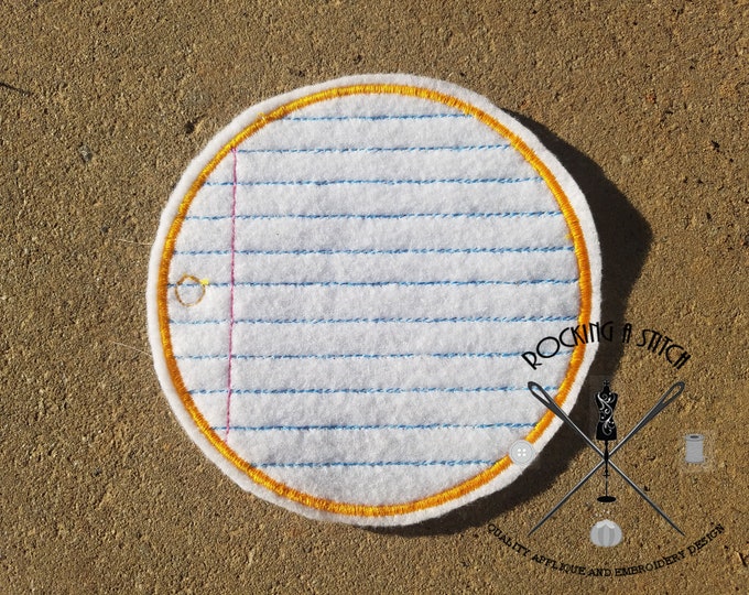 RS 799 Circle lined paper
