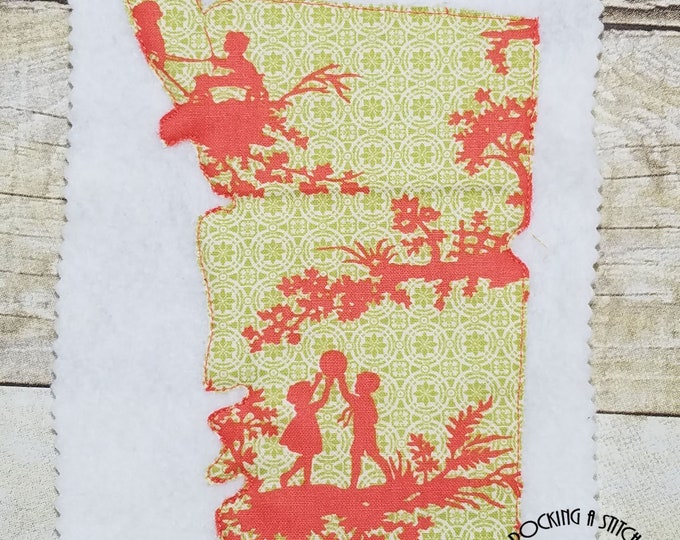 RS 627 Connecticut Applique