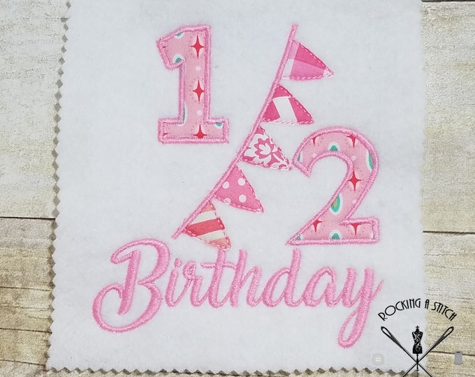 RS 571 Half Birthday  Banner