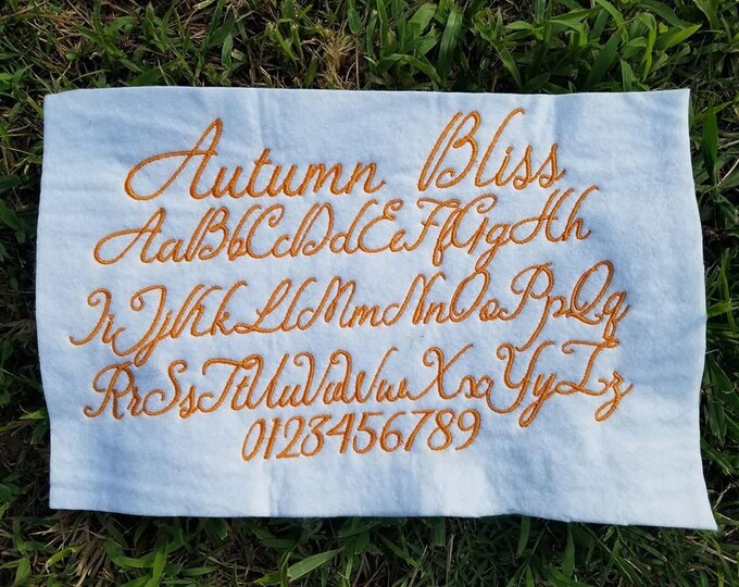 RS 1001 Autumn Bliss FONT